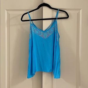 Baby blue summer top